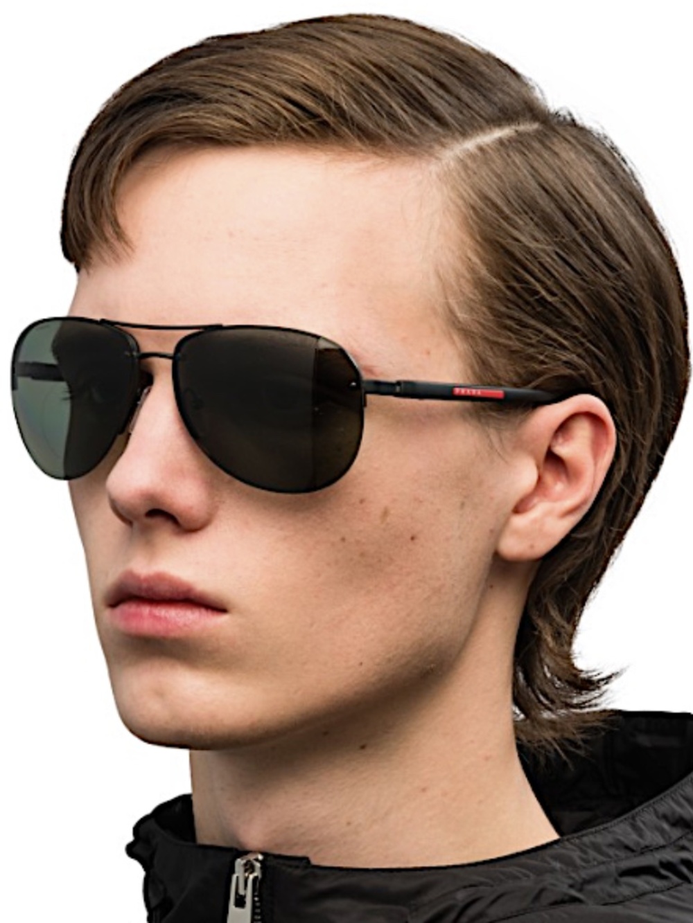 Prada Aviator Pilot Polarized Sunglasses, 62-14-130